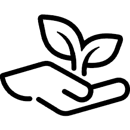 Icon representing eco-friendly sustainable practices